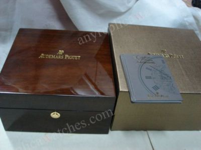 Audemars Piguet Box Replica - Polished Brown Box